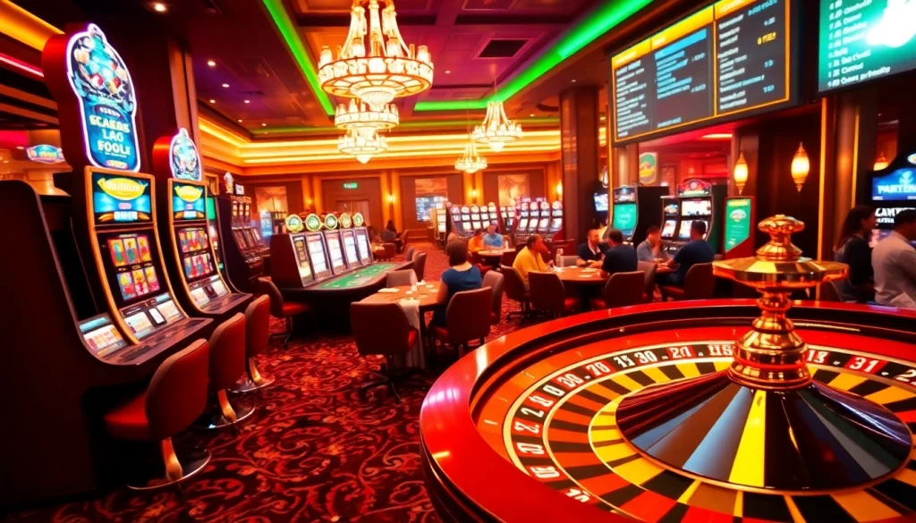 Experience thrilling gameplay at ketquabongda.eu.com with vibrant casino tables and exciting action.