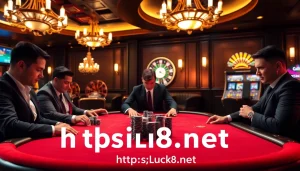 Trải nghiệm cảm giác hồi hộp của cờ bạc tại https://luck8.net với cảnh casino sống động và các người chơi chuyên nghiệp.