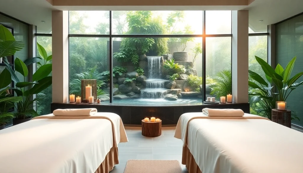 Experience top rated beauty spas through serene interiors and relaxing atmospheres.