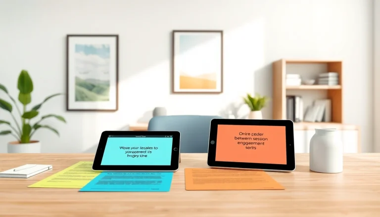 Showcasing effective Between-session engagement tools in a professional therapy setting.