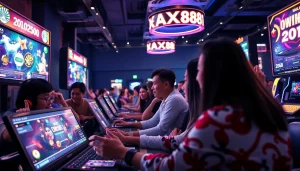 Trải nghiệm sự hứng khởi của trò chơi AX88 với hình ảnh sống động và sự tương tác từ người chơi.