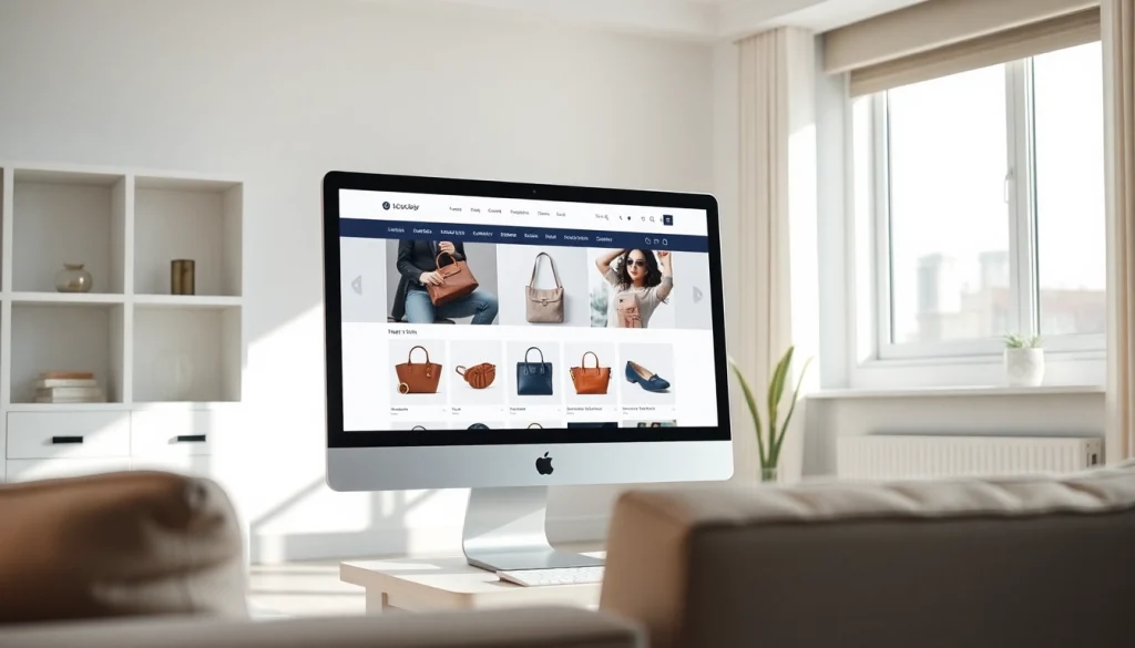 레플리카사이트에서 고급 명품을 쇼핑하는 모습으로 신뢰성 있는 디자인을 강조합니다.