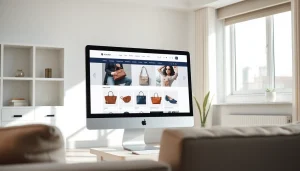 레플리카사이트에서 고급 명품을 쇼핑하는 모습으로 신뢰성 있는 디자인을 강조합니다.