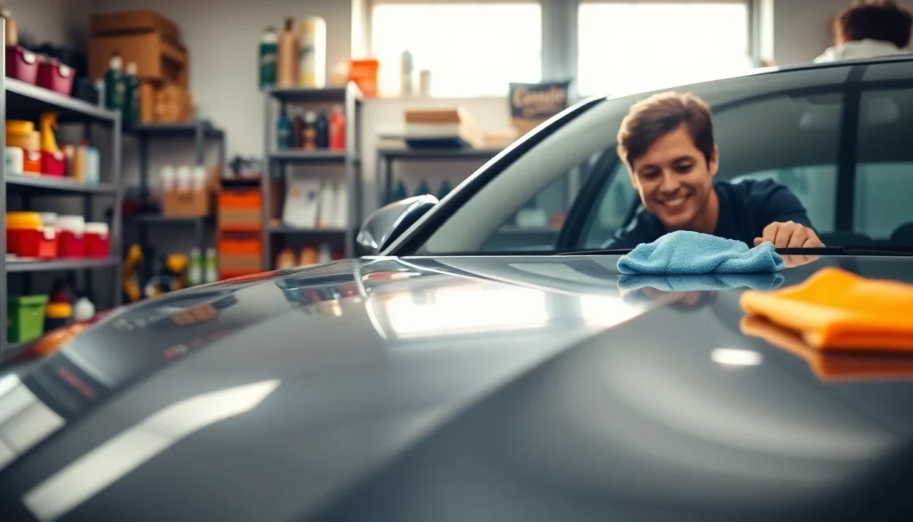 Experience the best car detailing Chattanooga TN with expert technicians in a bright, organized garage.