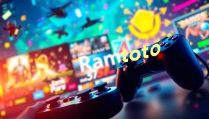 Permohonan daftar ramtoto yang dioptimalkan dengan desain grafis menarik untuk menarik perhatian pengguna.