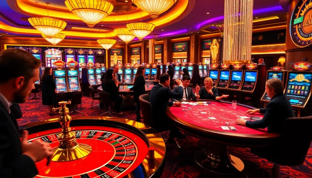 Engage in thrilling gameplay at https://123b.ing/, surrounded by luxury casino elements.