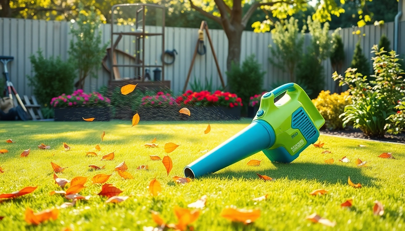 Innovative Electric Leaf Blower: 2025’s Essential Tool for Garden Care