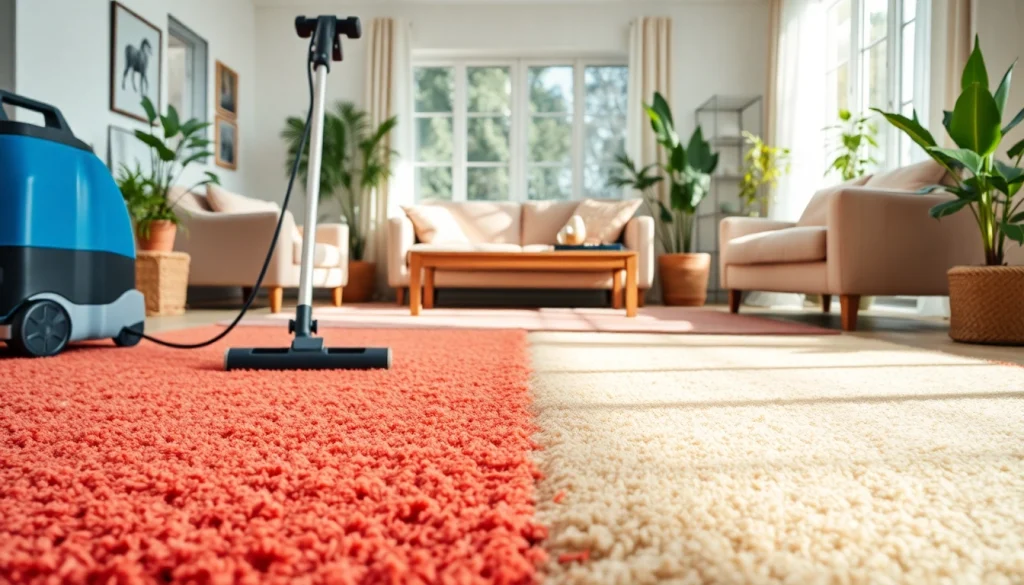 Revitalize your home with expert carpet cleaning lincoln ca services visible in a bright living room.
