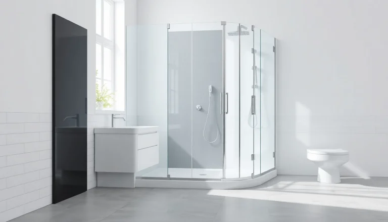 Erleben Sie die elegante sonni Duschkabine 80x80 in einem modernen Badezimmer mit hellem Design.
