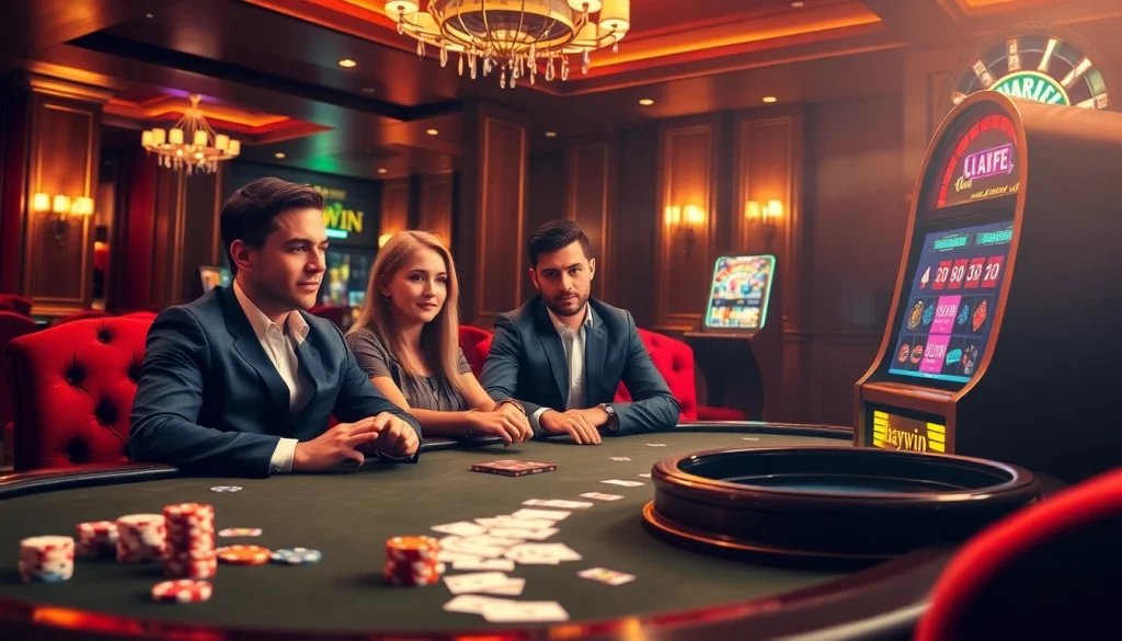 Experience high-stakes gambling action at Haywin casino, with vibrant tables and thrilling jackpot slots.