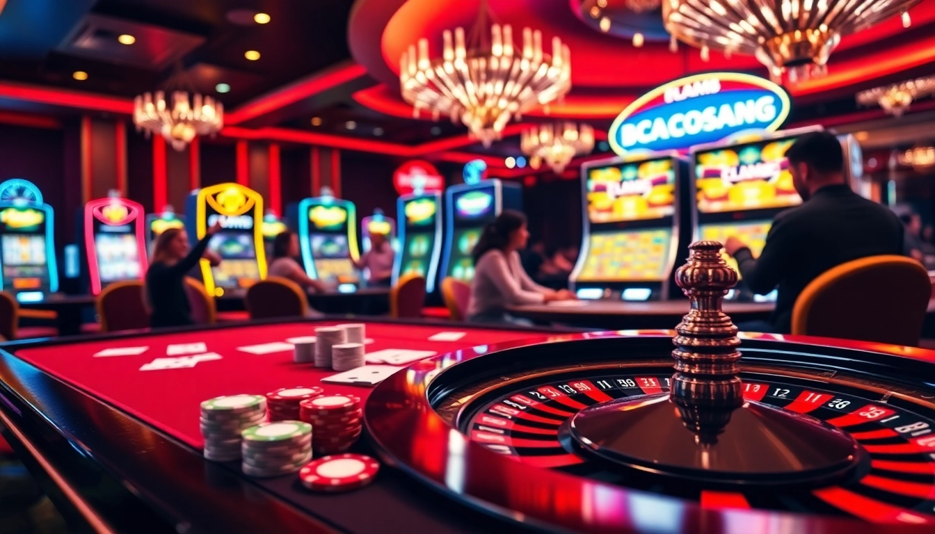 Experience the excitement at SC88's casino with vibrant tables and thrilling games.