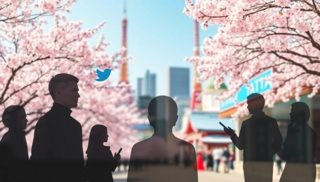 日本のトレンドトピックを象徴するデジタルコラージュのイメージ。