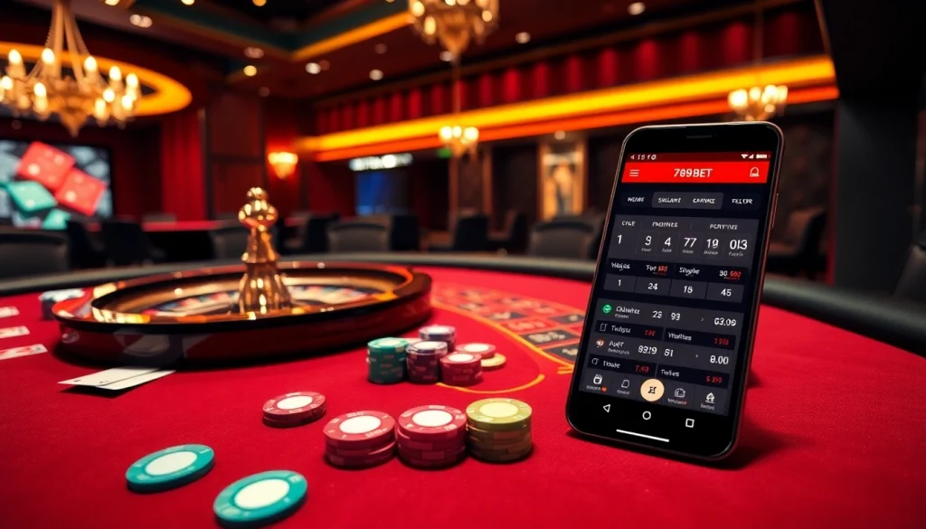 Experience the thrill of gaming at 789BET with vibrant casino visuals and live betting.