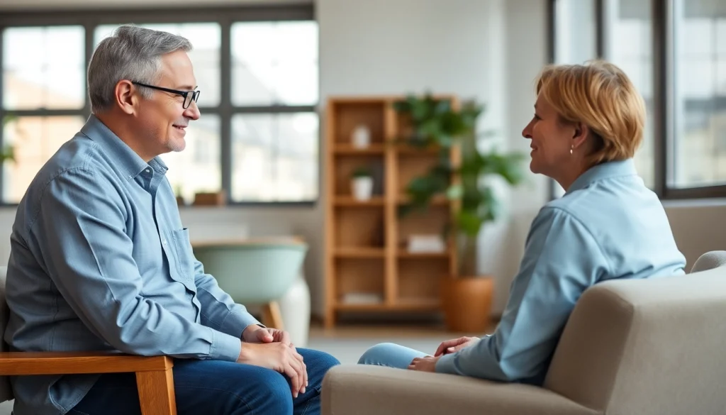 Engaging session with a top psychiatrist in dubai showcasing a compassionate atmosphere.