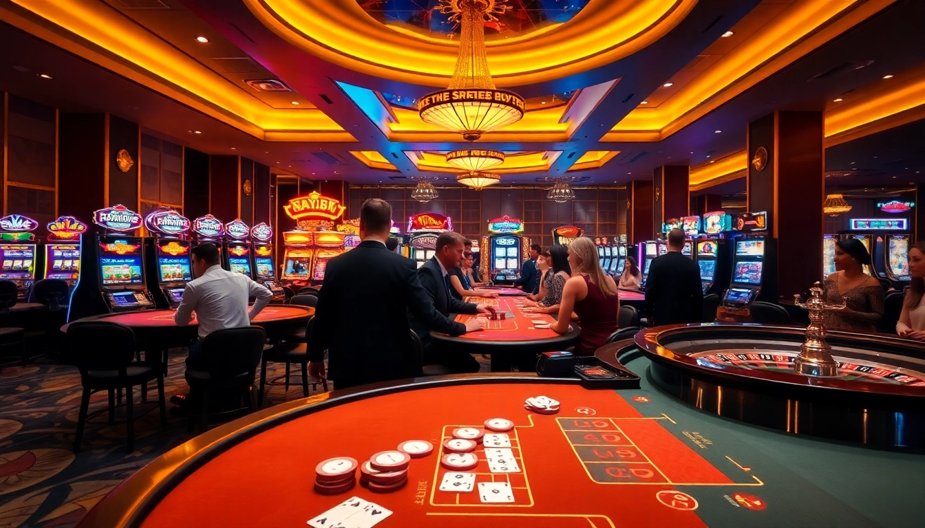 Experience thrilling gaming moments at say88 casino with vibrant tables and engaging players.