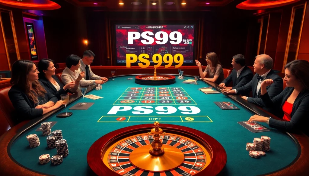Experience the excitement of PS99 with engaging casino gaming and sports betting.