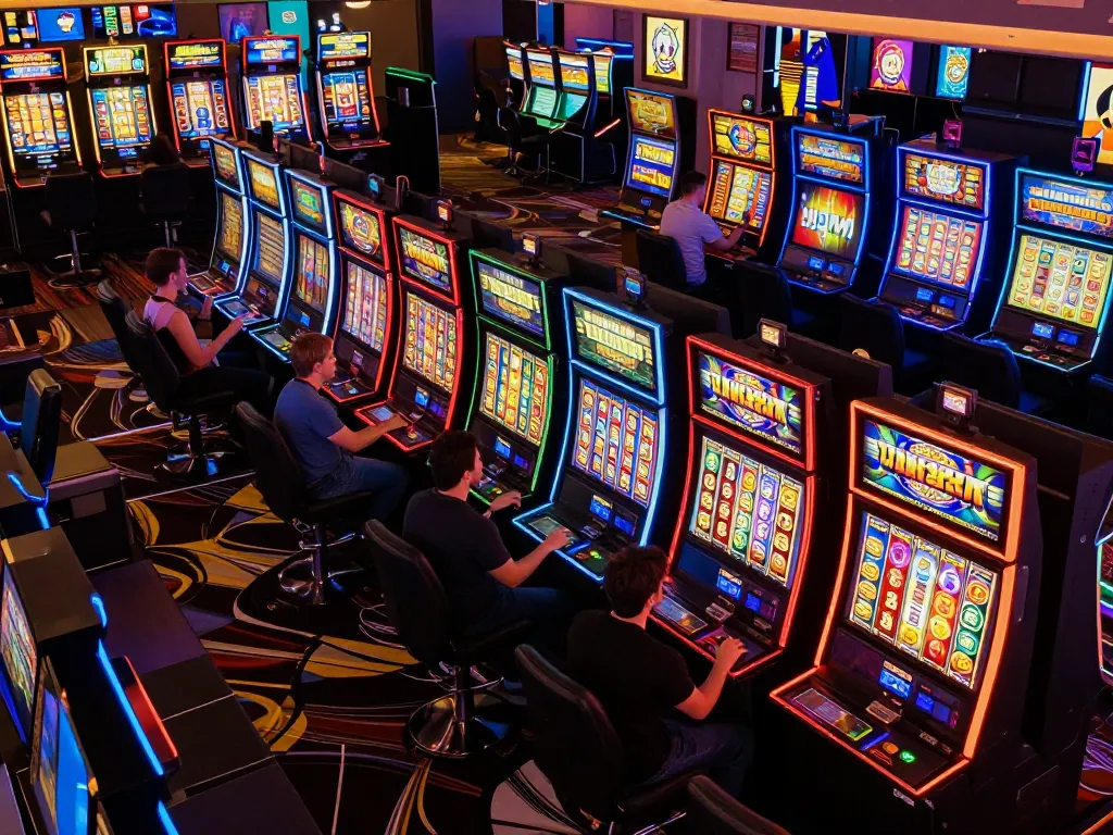 Experience thrilling gameplay with apk slot bet 50 perak deposit 5000 at vibrant online slot gaming area.