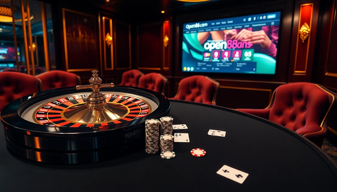 Experience the thrill of gaming at trang chủ open88.com with a vibrant casino atmosphere.