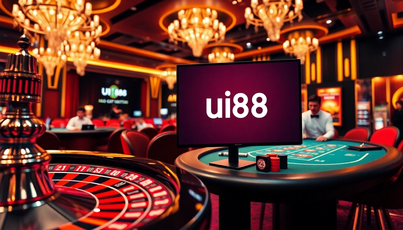 Play poker at UU88's vibrant casino with luxurious tables and engaging gameplay