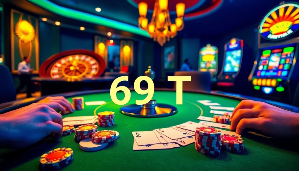 Experimente a emoção de apostar em mesas de apostas altas no cassino 69T.