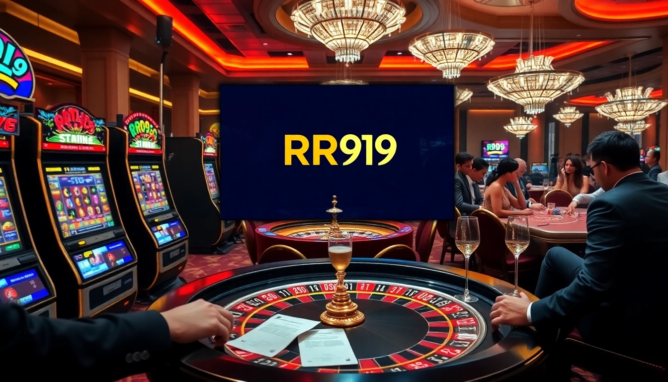 Experience thrilling gambling action at https://rr99.center/ with vibrant slots and high-stakes poker.