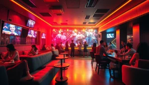 제주도에서의 카라오케와 엔터테인먼트의 생생한 장면과 함께 흥미진진한 제주도유흥 밤문화를 경험하세요.