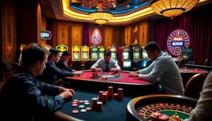 Engage in 888 new poker strategies at a luxurious high-stakes casino table.