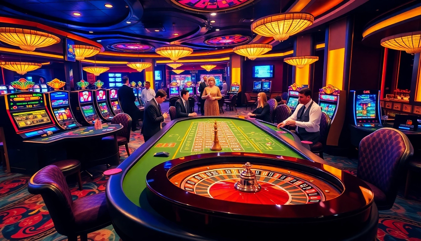 Experimente a emoção dos jogos do cassino 59A, com mesas animadas e caça-níqueis vibrantes.