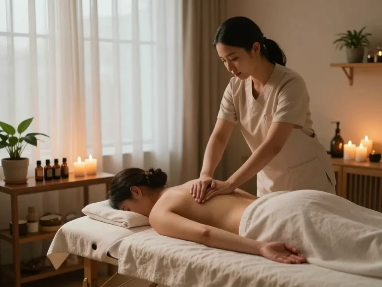 Experience a rejuvenating 강남스웨디시 massage in a serene spa setting with calming ambiance and natural decor.