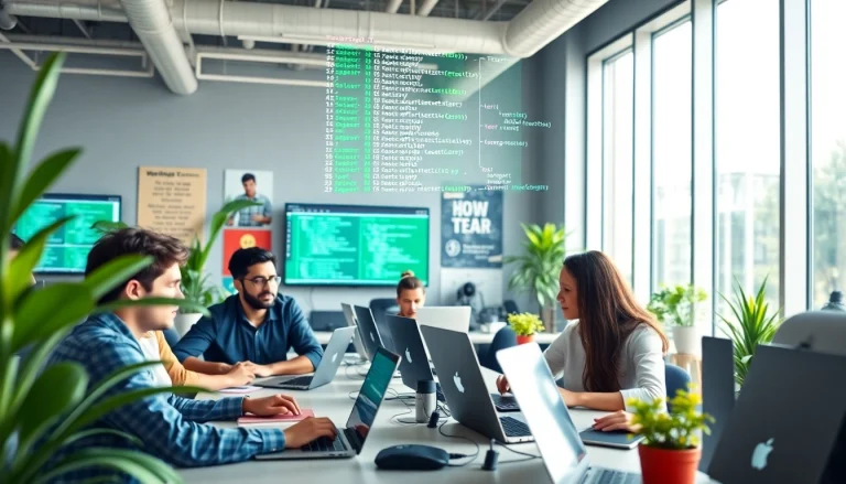 Team utilizing DoesQA for enhancing test automation efficiency in a collaborative workspace.