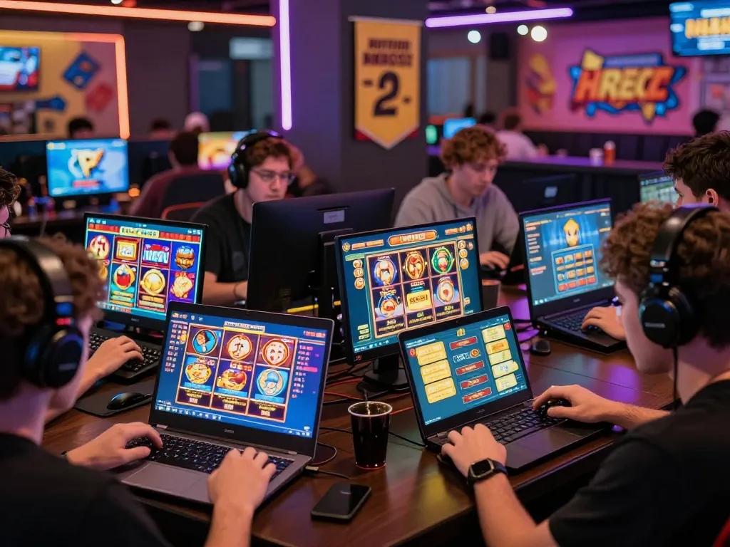 Engaged players enjoying zeus138 slot games in a dynamic online gaming environment.