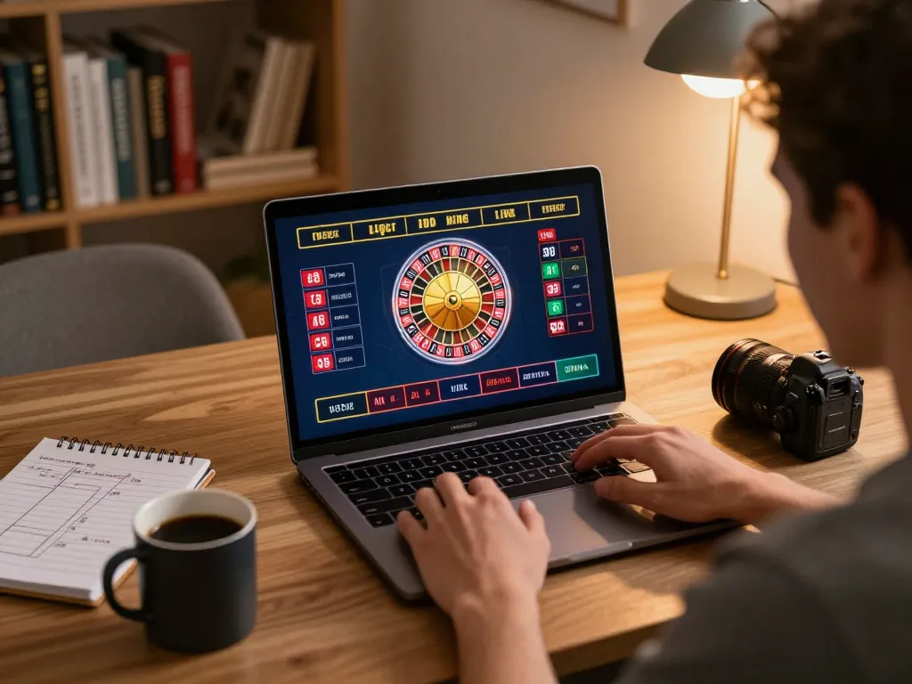 Experience the thrill of 58win as you strategize in a live dealer game from home.