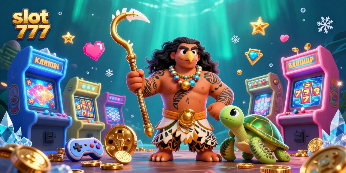 Experience the excitement of slot 777 with vibrant characters and dynamic casino elements